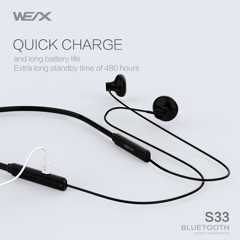 Bluetooth ακουστικά WEX - S33