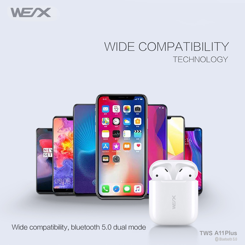 WEX - A11 TWS Ακουστικό Bluetooth
